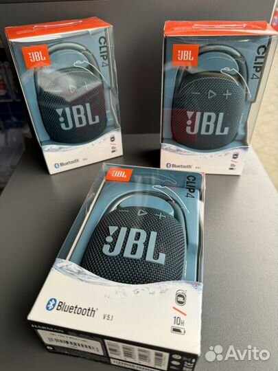 JBL Clip 4 Синяя