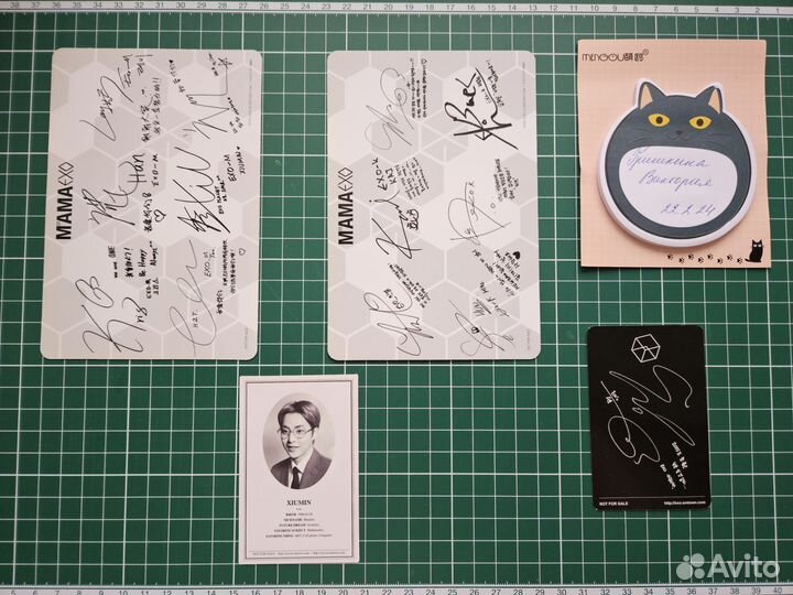 Официальная карта EXO EXO-K K-Pop