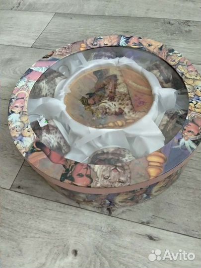 Чайный сервиз тонкий фарфор