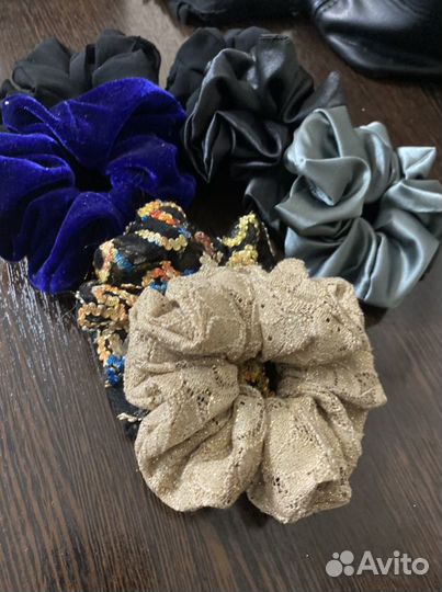 Резинки-скранчи разных расцветок