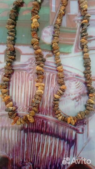 Лечебные бусы из Балтийского янтаря