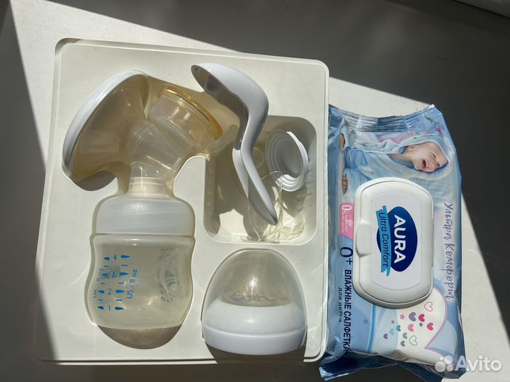 Молокоотсос avent ручной