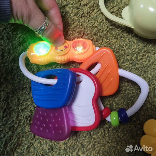 Погремушки, игрушки пакетом