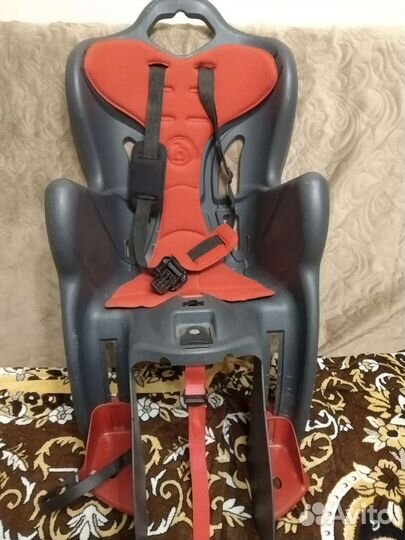 Детское велокресло на багажник