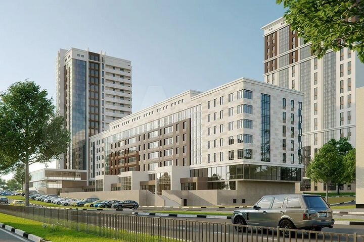 1-к. квартира, 53,1 м², 2/19 эт.