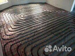 Водяные теплые полы, отопление, водоснабжение