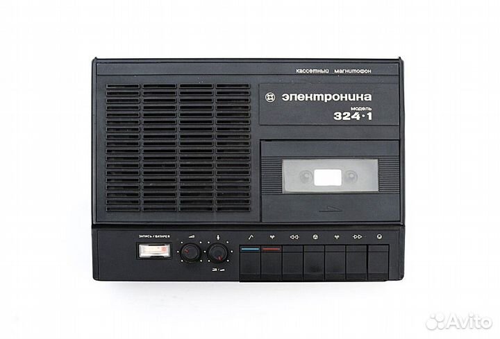 Кассетный магнитофон Электроника 324-1, СССР