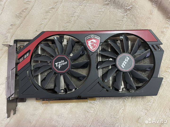 Видеокарта MSI GT760 ti 2GB