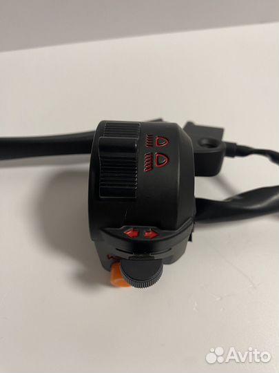 Левый блок руля мопед