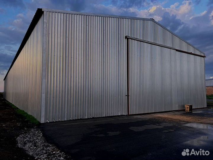 Ангар металлический