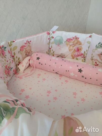 Бортики в детскую кроватку