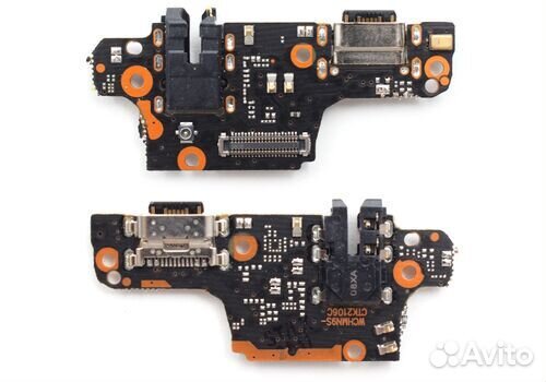 Нижняя плата Xiaomi Redmi Note 9S/9 Pro с разъемом