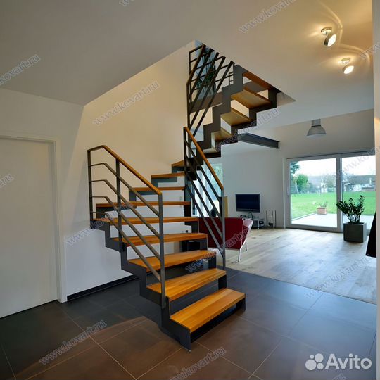 Лестницы открытого типа