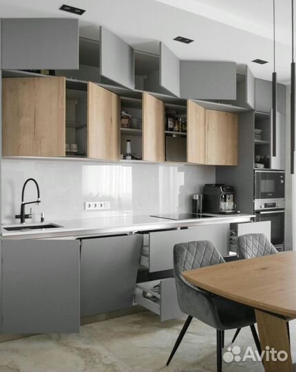 Современный кухонный гарнитур доставим за 2 дня