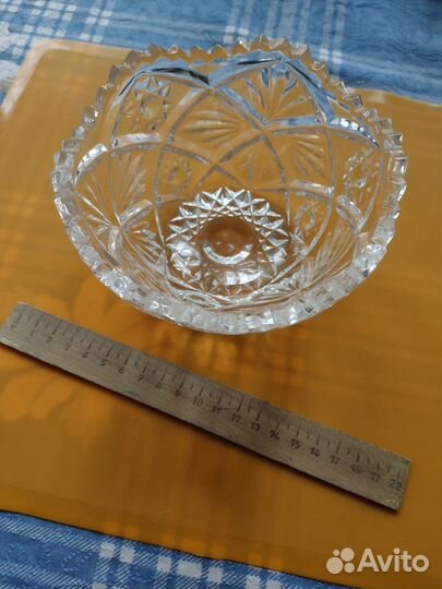 Хрустальная салатница