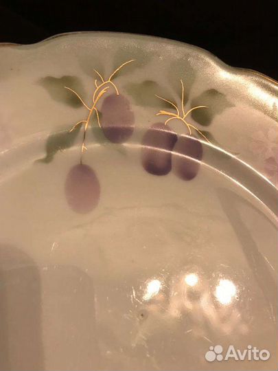 Антикварная тарелка Кузнецов