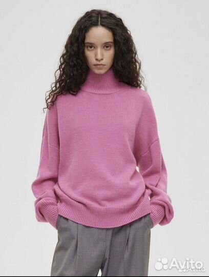 Свитер розовый aim clo