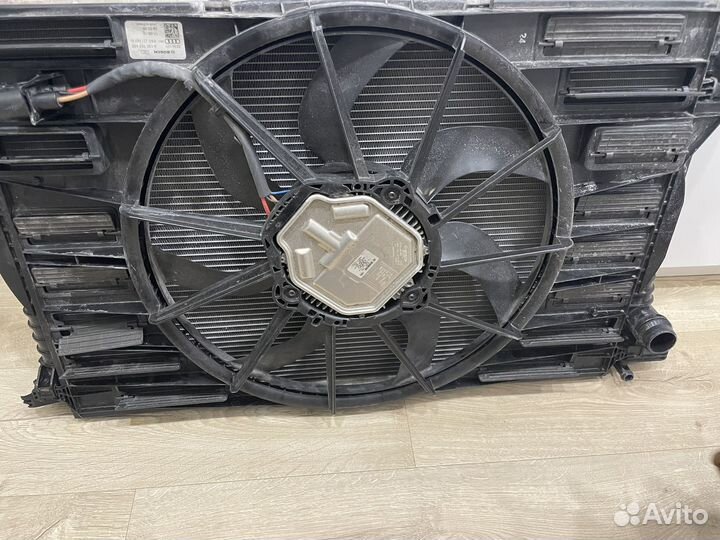 Вентилятор vw touareg 3