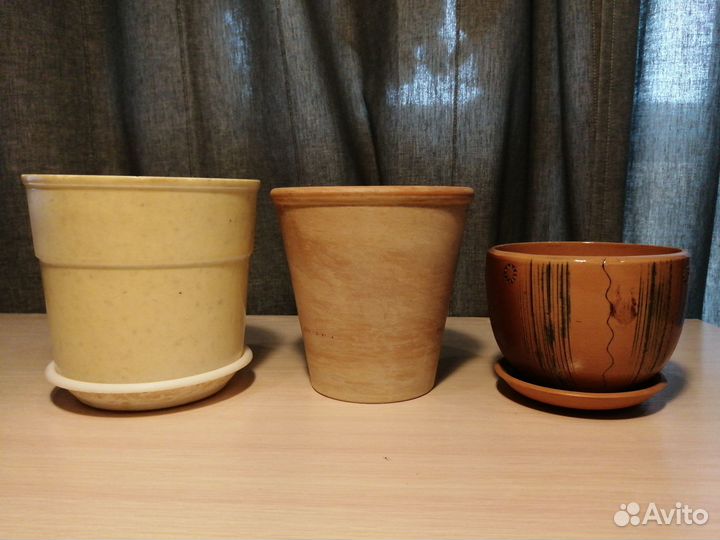 Цветочные горшки