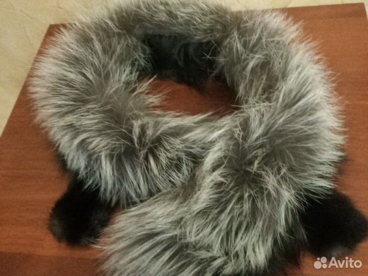 Воротник из чернобурки