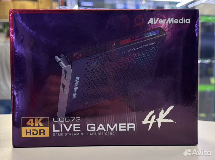 Карта видеозахвата Avermedia GC573 Live Gamer 4K