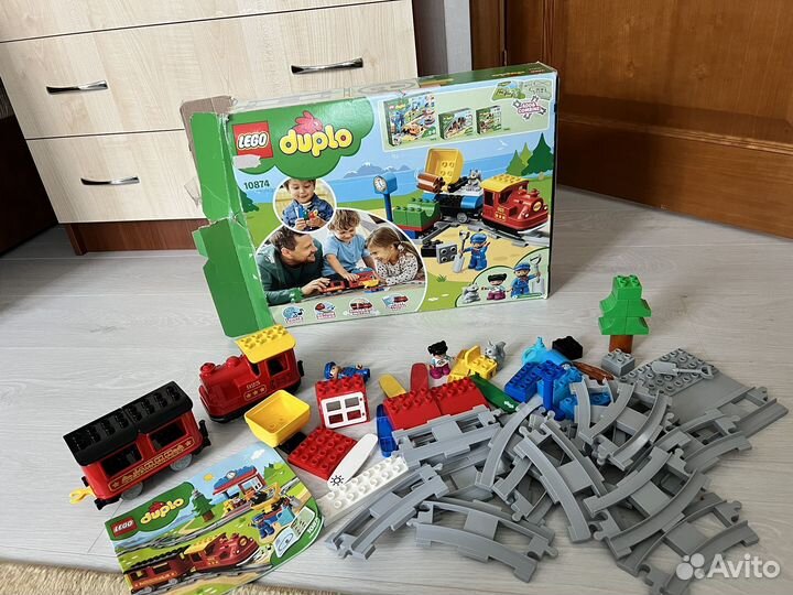 Lego duplo железная дорога