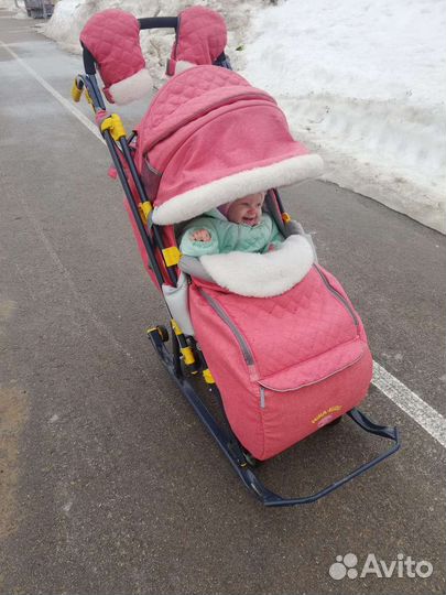 Санки коляска Ника 7-3