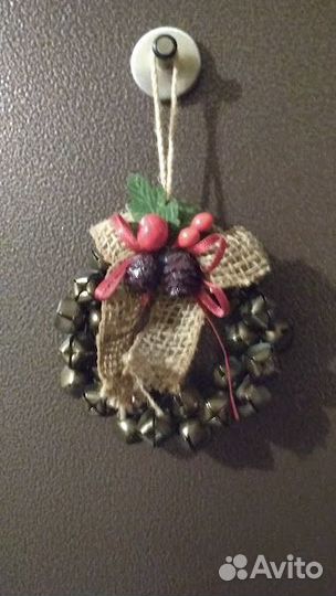 Игрушки, бубенцы. Новогодние. Винтаж