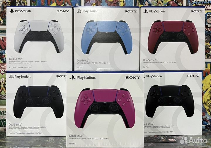 Геймпад DualSense PS5 Новый,Магазин,Рассрочка
