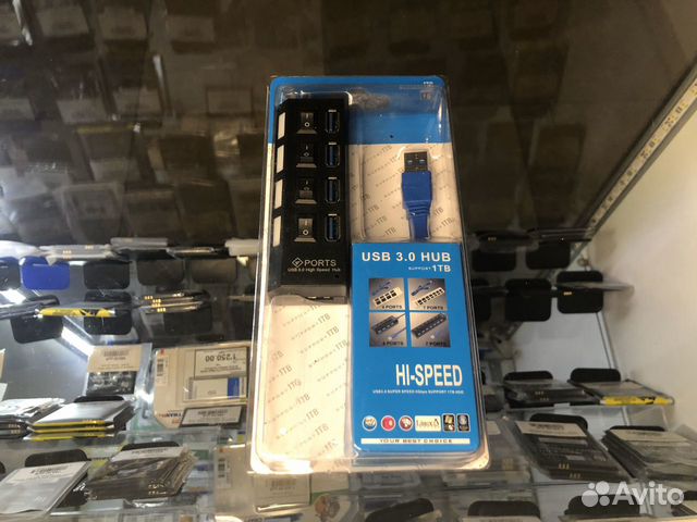 Разветвитель USB HUB USB 3.0 ) 4 USB 3.0