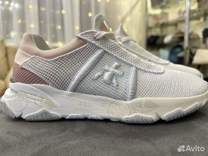 Кроссовки Premiata 38, 40 кожа сетка