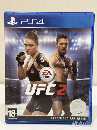 Ufc 2 ps4 диск бу