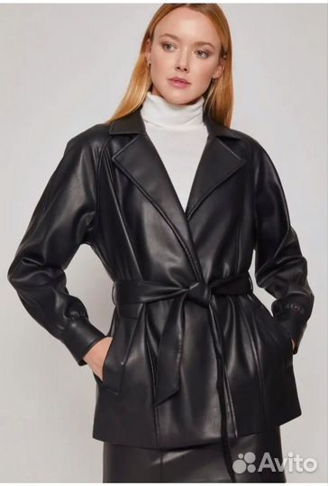 Новая куртка кожзам Zolla