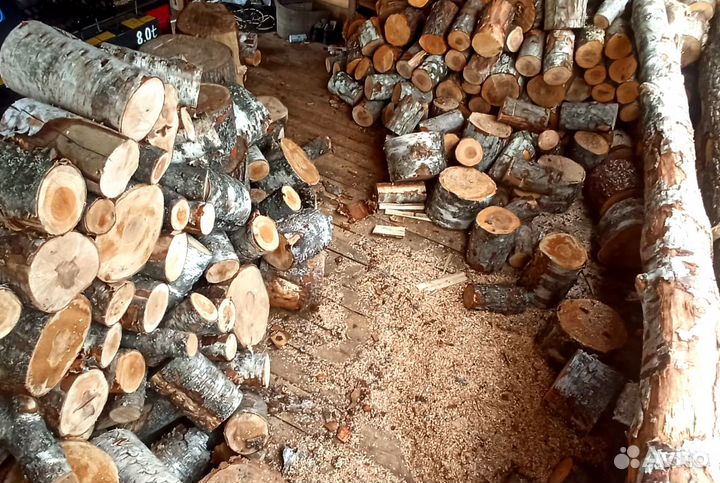 Дрова березовые, дрова ольховые, дрова колотые