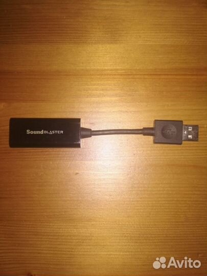 Внешняя звуковая карта Sound Blaster play 3