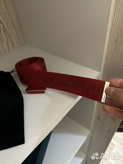 Karl lagerfeld оригинальный ремень новый
