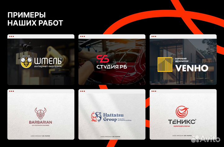 Создание Логотипа / Разработка логотипа / Нейминг