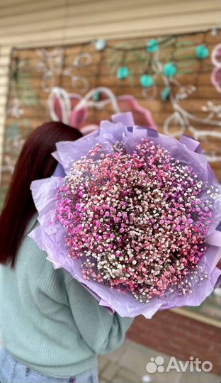 Букеты из гипсофилы, гипсофила, цветы