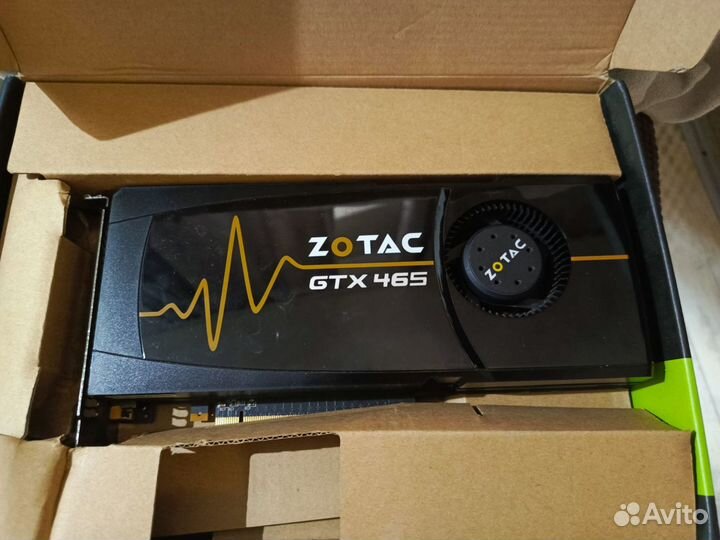 Видеокарта zotac gtx465