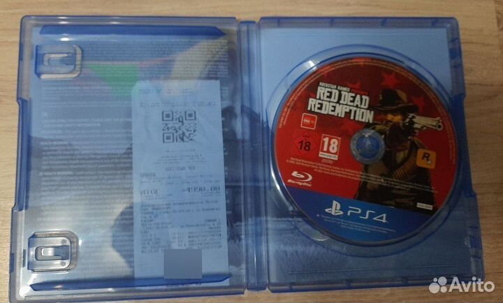 Red dead redemption remastered ps4 диск
