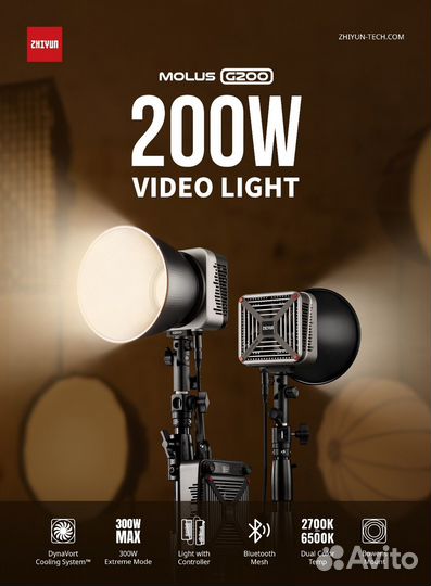 Осветитель светодиодный Zhiyun G200