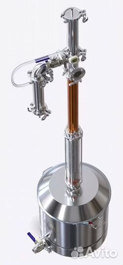 Самогонный аппарат luxstahl 7м
