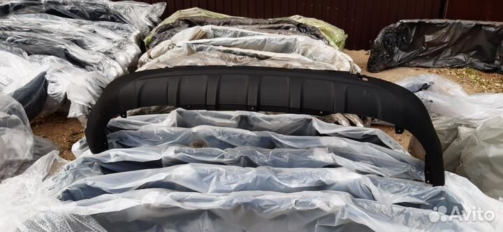 Накладка заднего бампера KIA Sportage 4