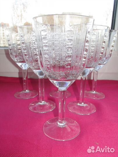 Фужеры хрустальные лзхс