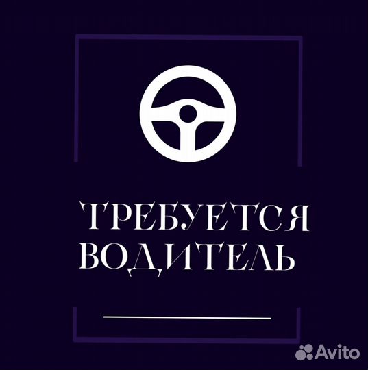 Водитель в компанию