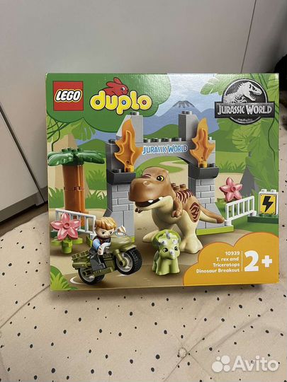 Lego duplo побег динозавров