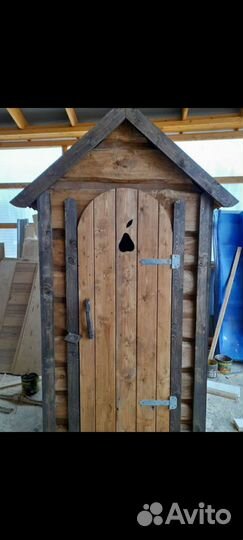 Дачный Туалет деревянный