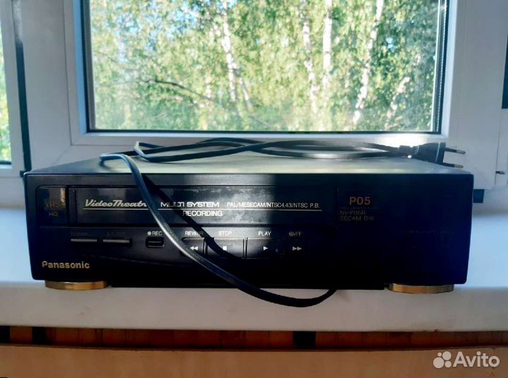 Видеомагнитофон panasonic NV PO5R