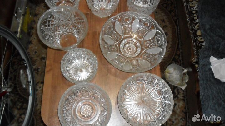 Посуда хрустальная, на все случаи жизни