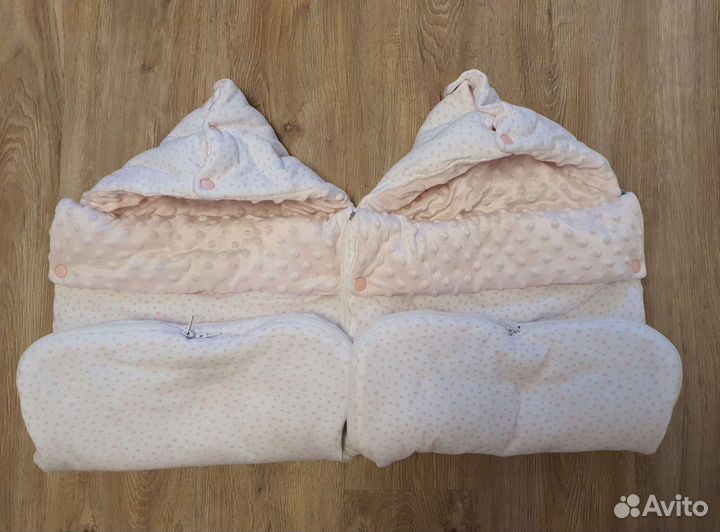 Конверт на выписку/в коляску для двойни